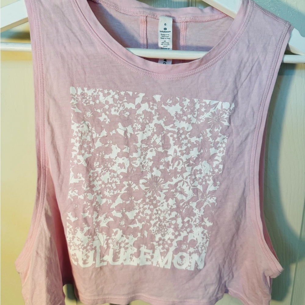 lululemon floral tank